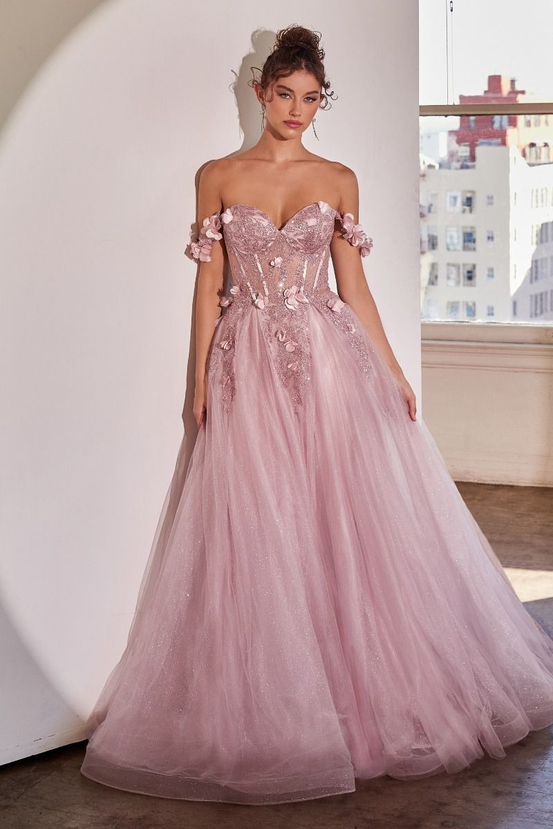 mauve pink dress CD Calla Blossom Mauve Pink Gown – GlamEdge Dress & Gown