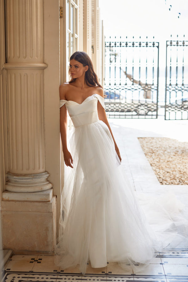 White & Lace Annette Gown
