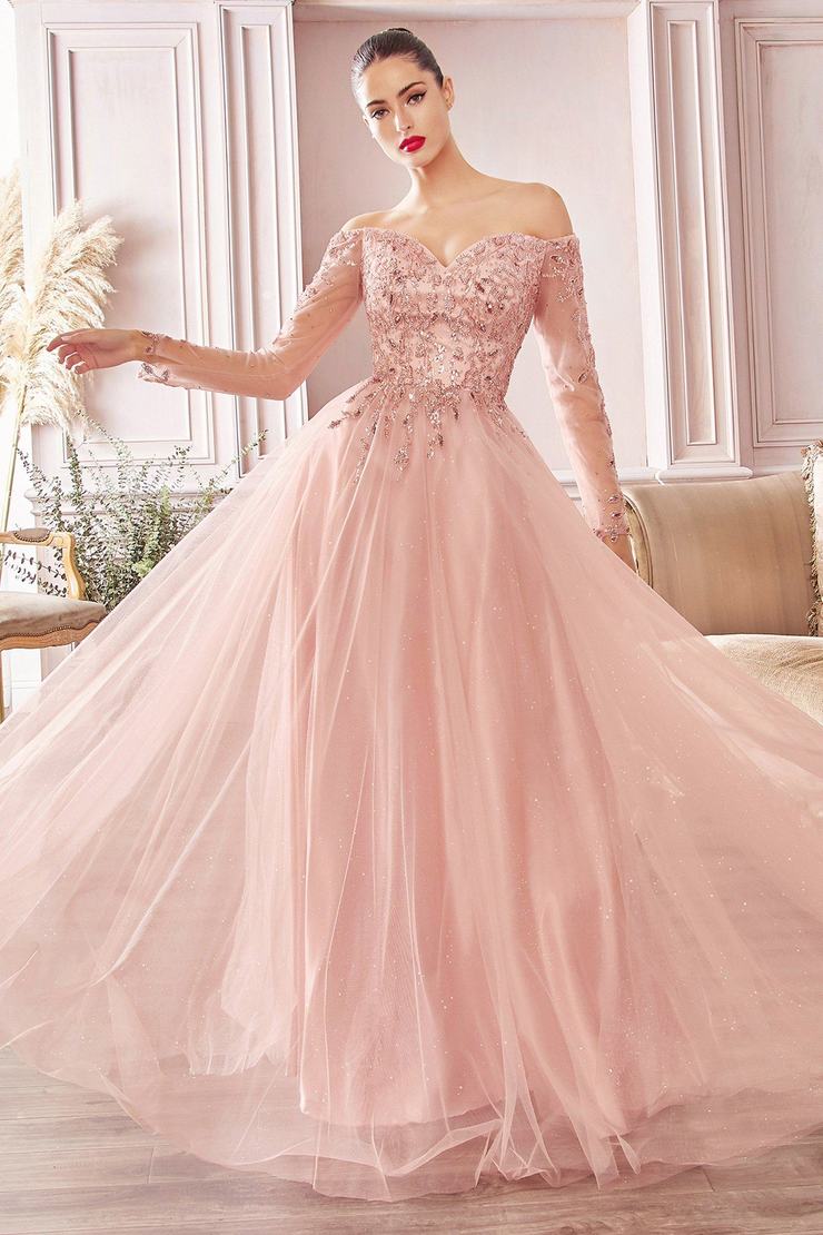 Gown pink hot sale