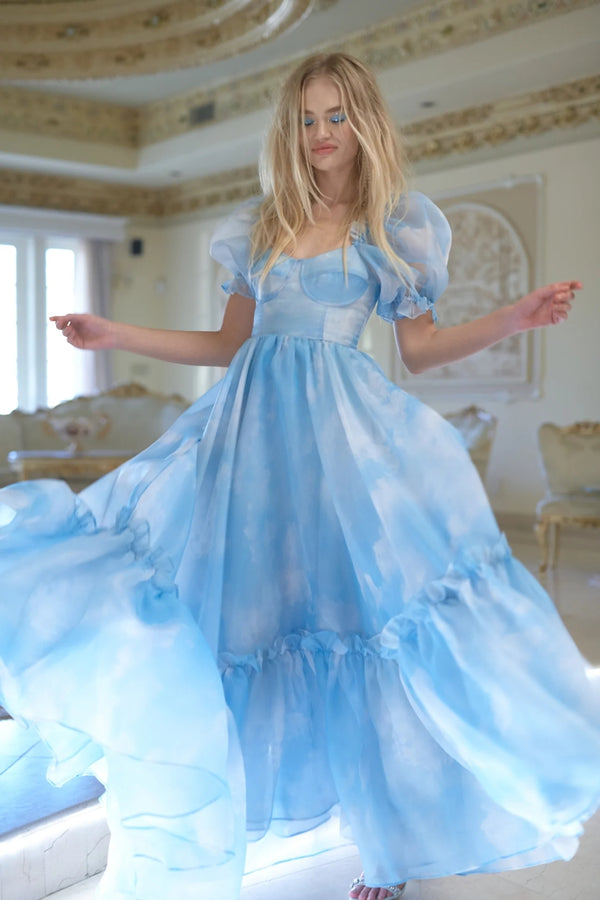 Selkie Clouds Ritz Puff Gown