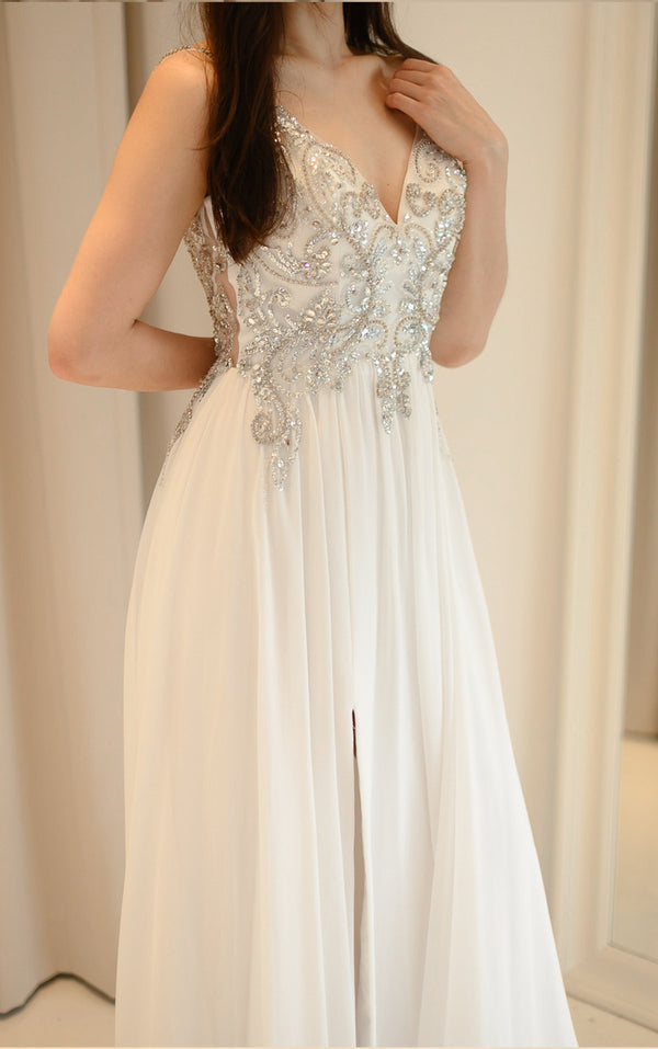 Mag White Gown