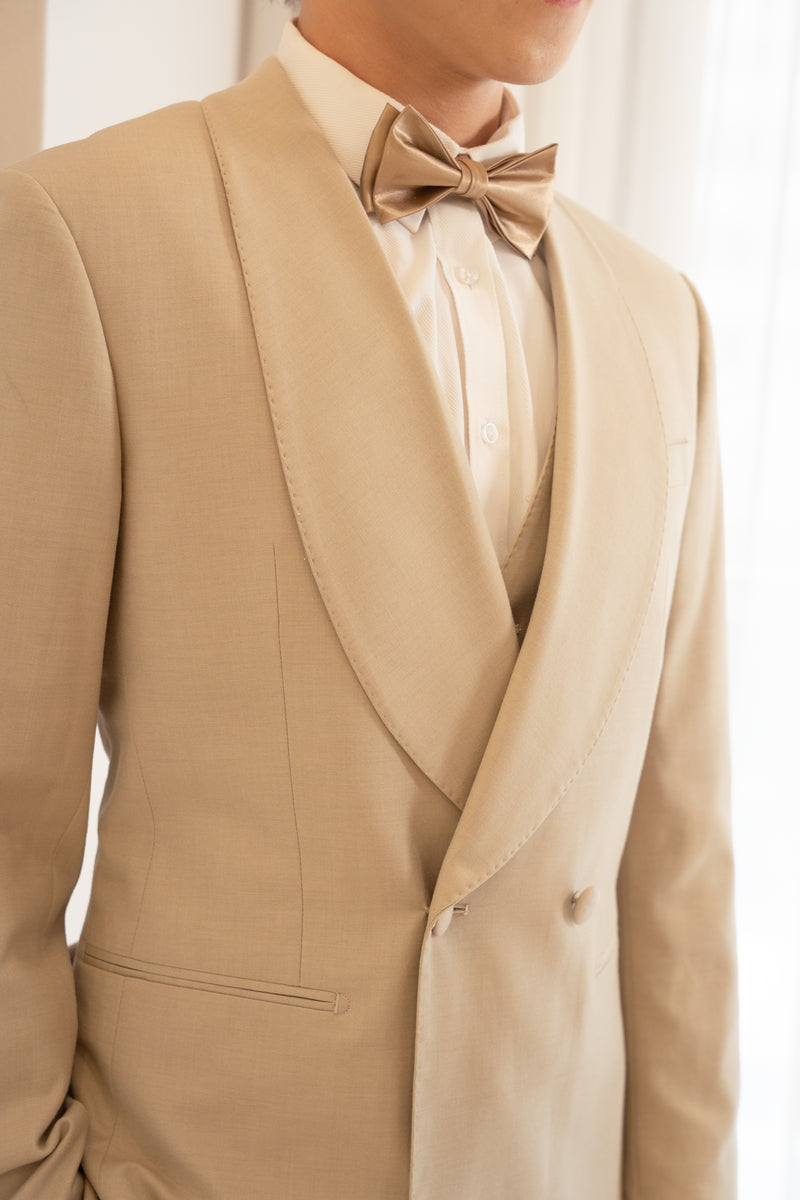 Men Suit Beige