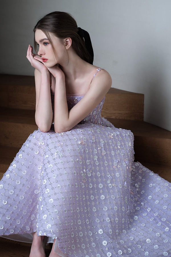 LP Mael Lavender Couture Gown