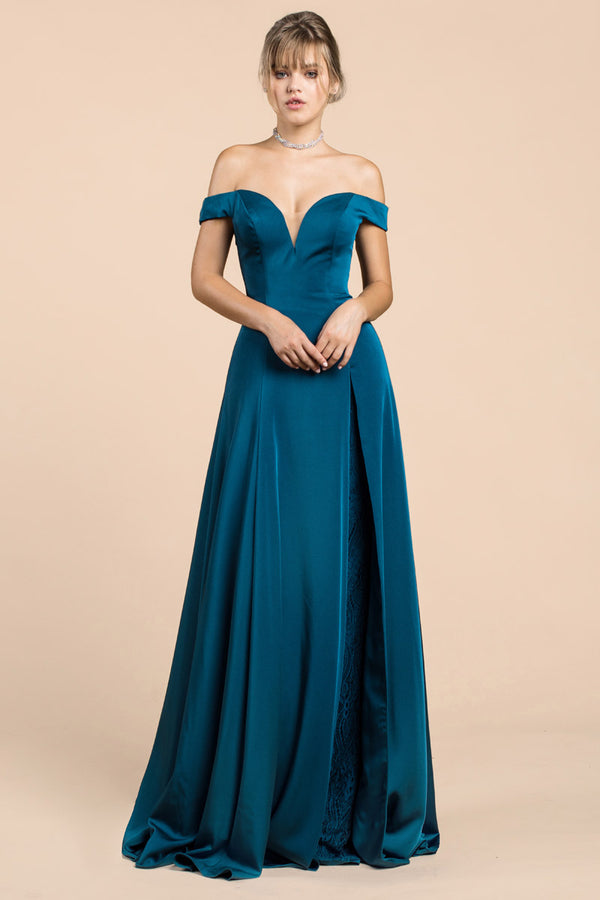 AL Ally Teal Gown