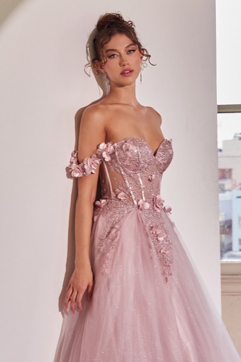 CD Calla Blossom Mauve Pink Gown