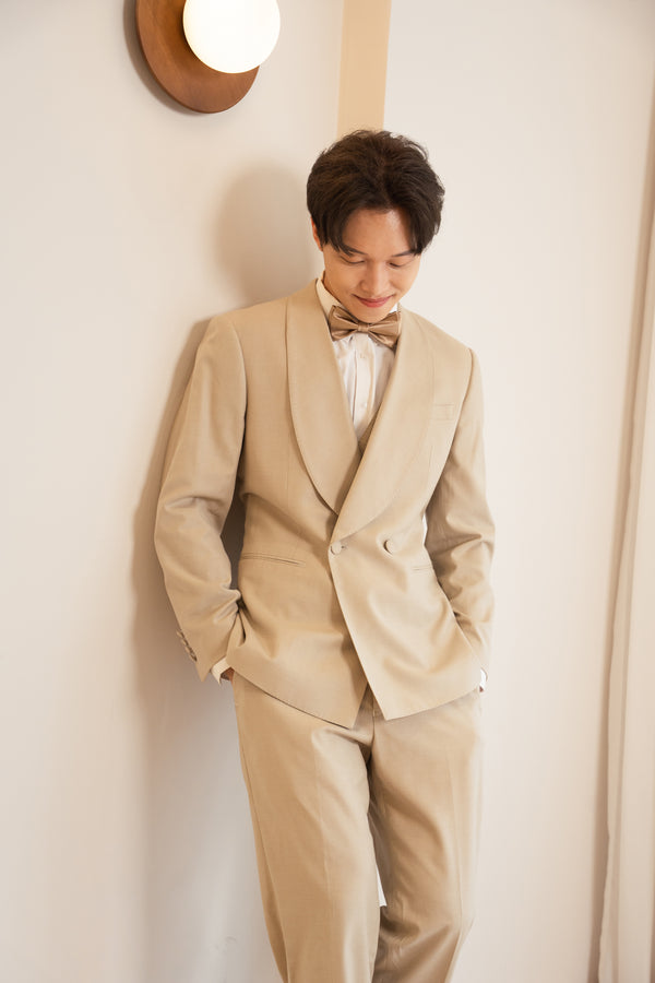 Men Suit Beige