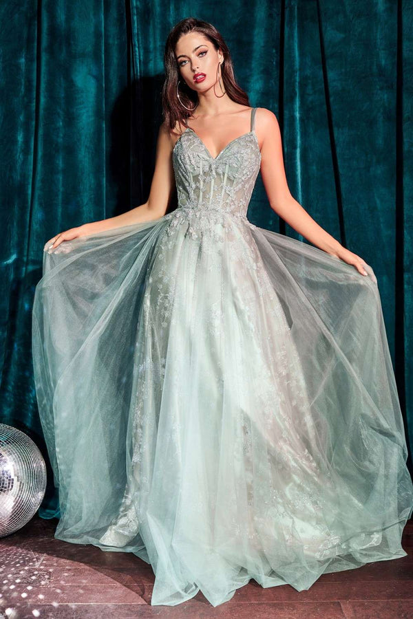 CD Baylee Green Gown