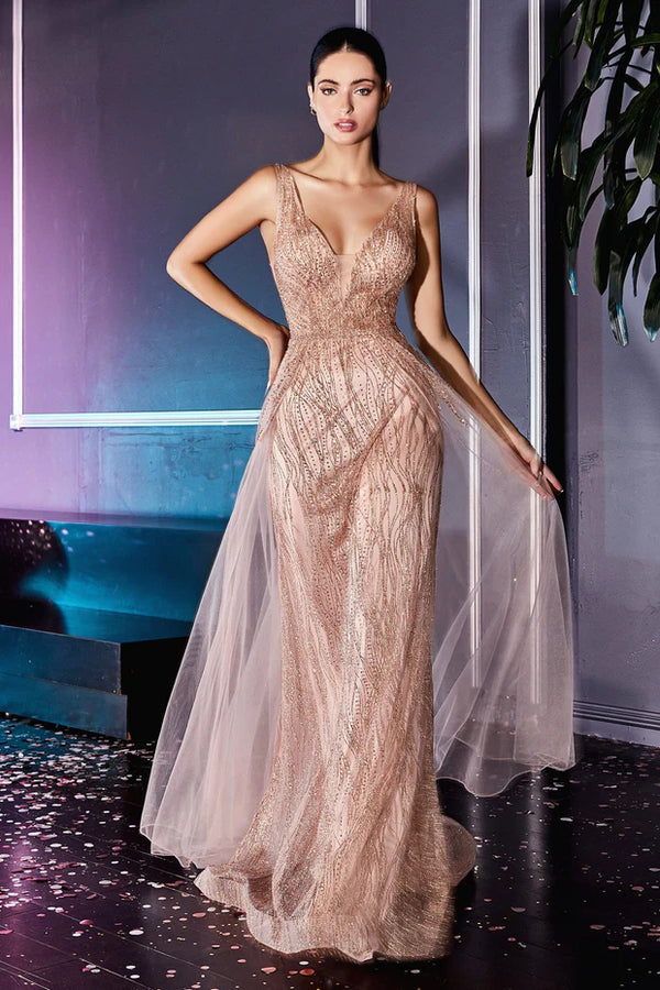 CD Rory Rose Gold Gown