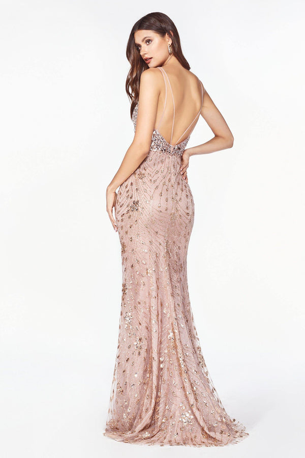 CD Alma Rose Pink Gown