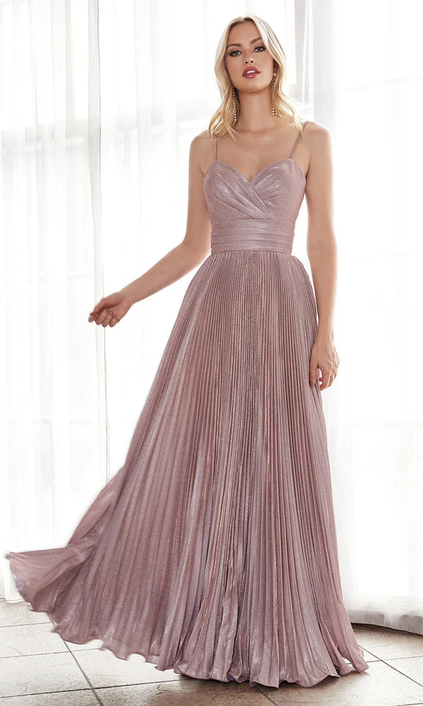 CD Ximena Sweetheart Pink Gown