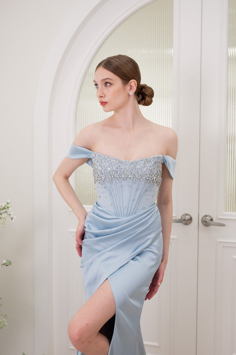 VD Corrine Baby Blue Gown