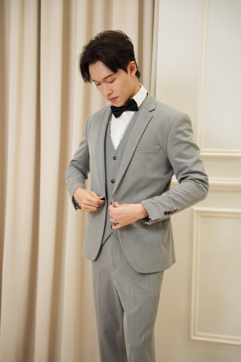 Men Suit Light Grey (A88)