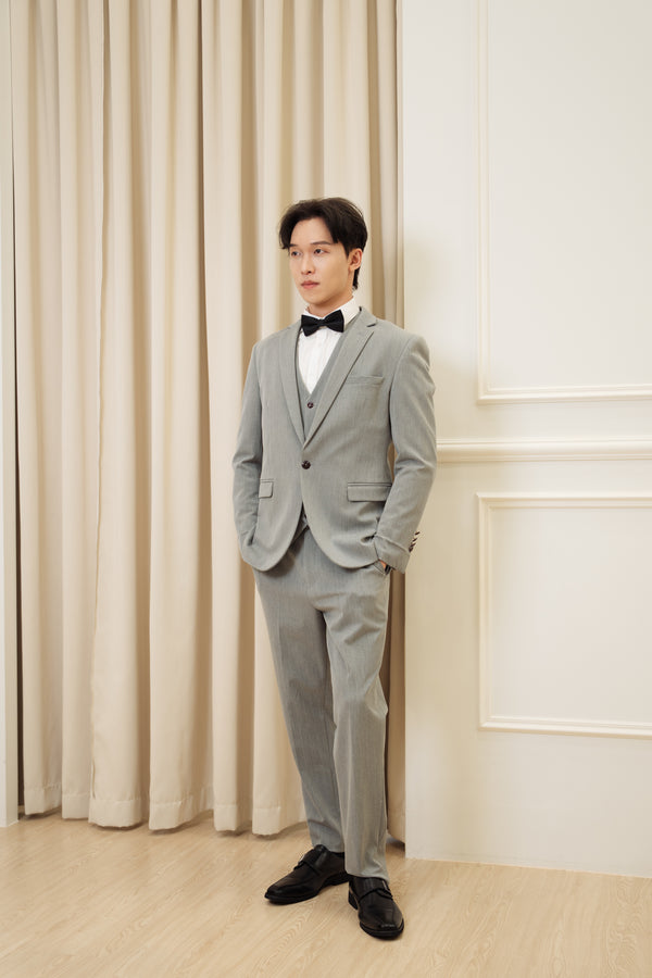 Men Suit Light Grey (A88)