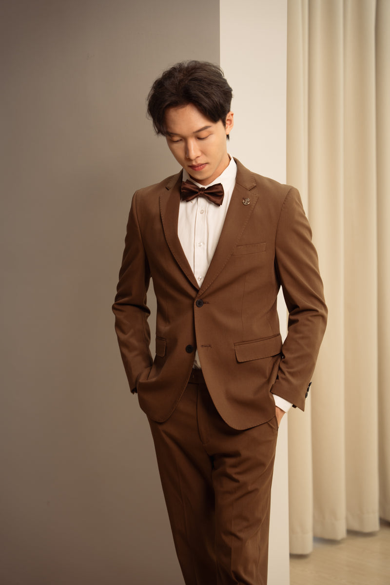 Men Suit Brown (5855)