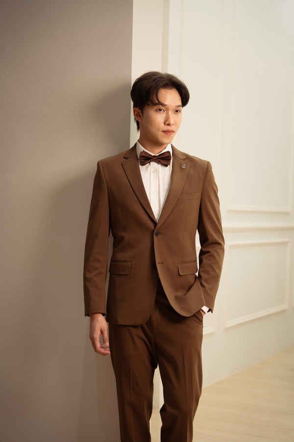 Men Suit Brown (5855)