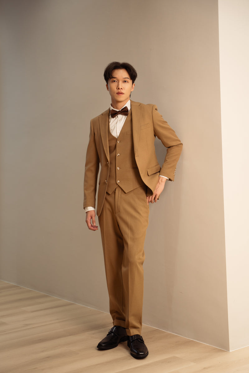 Men Suit Light Brown (XF-20102)
