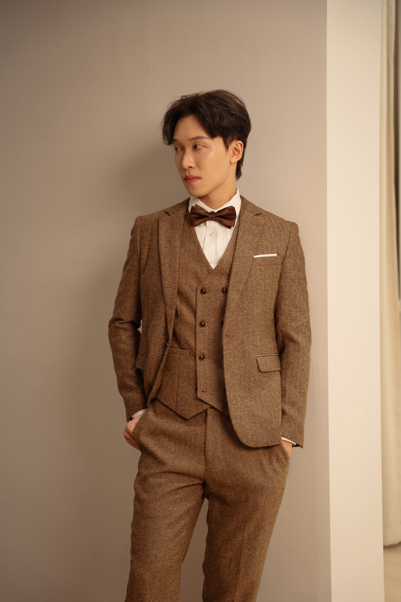 Men Suit Brown (H36)