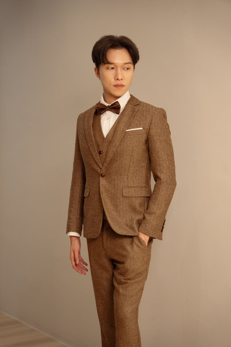 Men Suit Brown (H36)