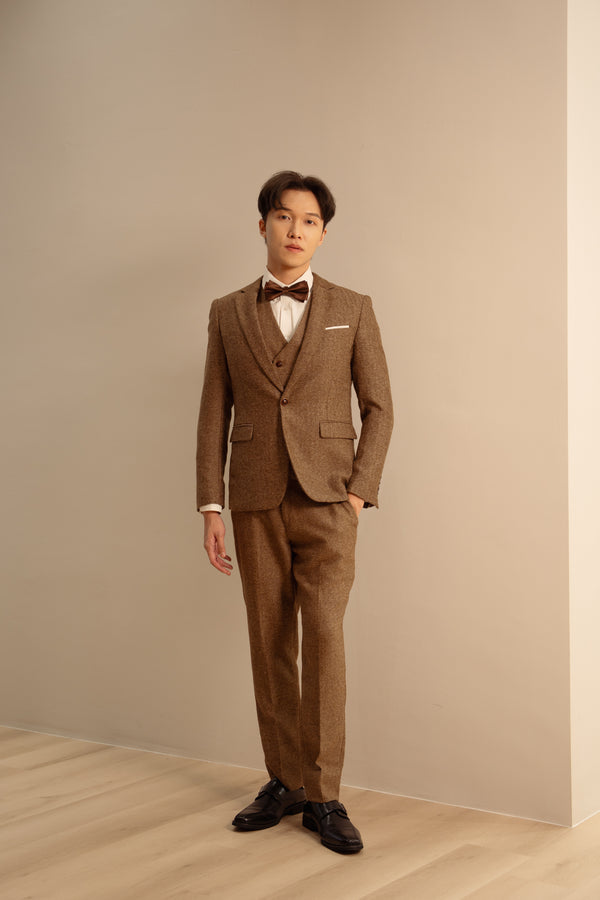 Men Suit Brown (H36)