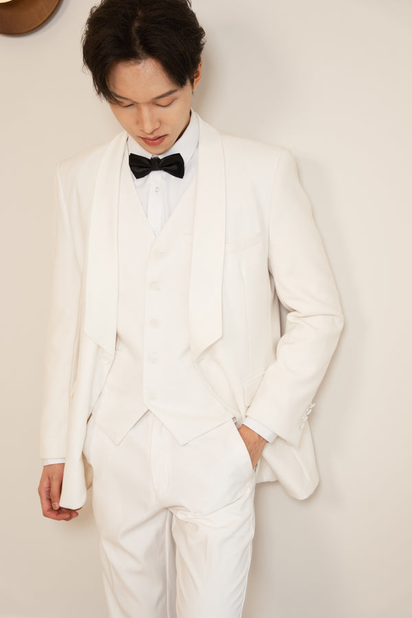 Men Suit White (6902)
