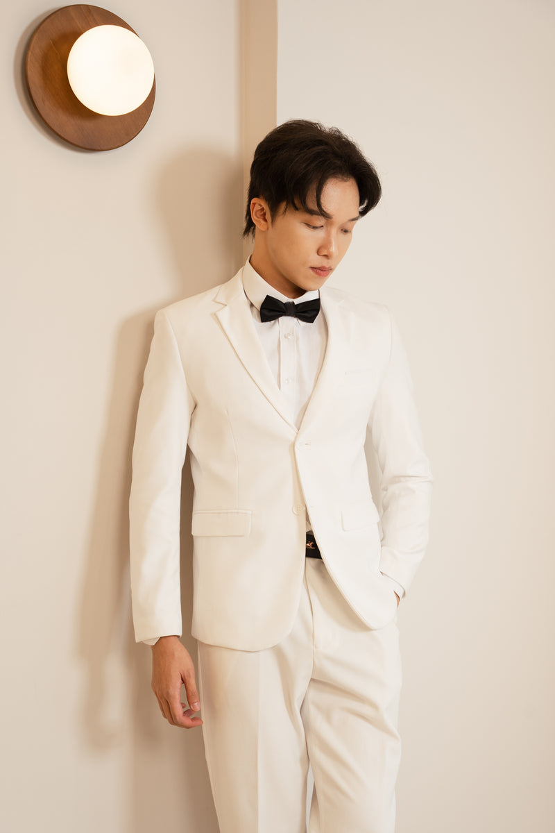 Men Suit White (533)