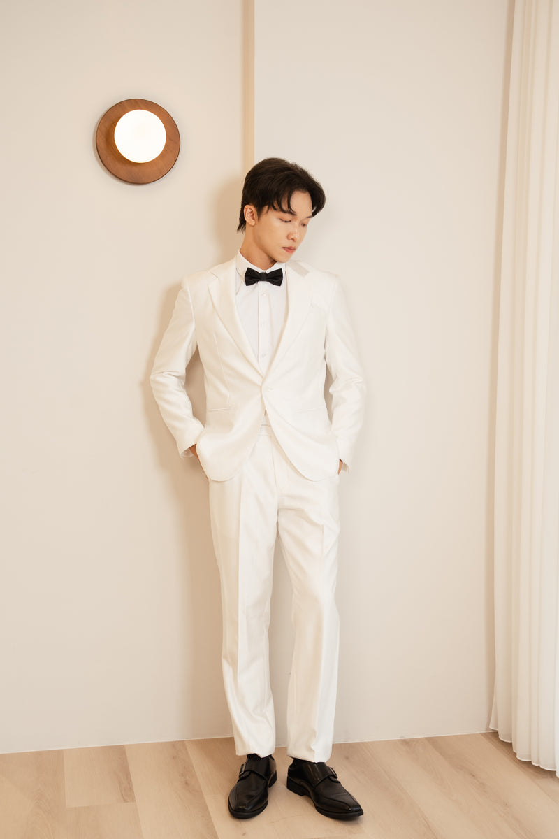 Men Suit White (M378E)