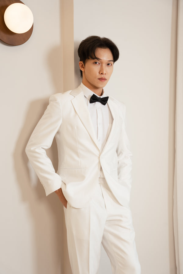 Men Suit White (M378E)