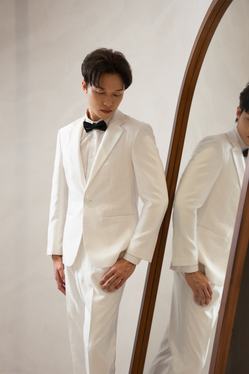 Men Suit White (M378E)