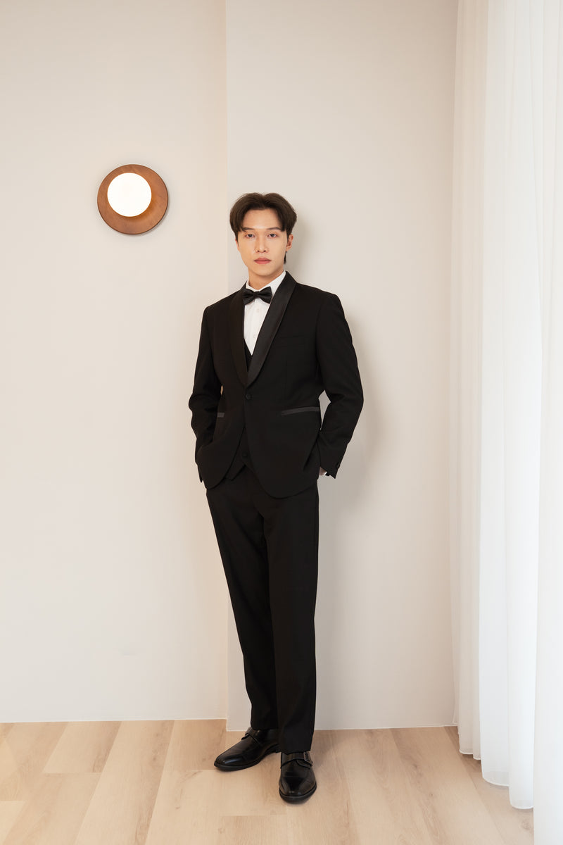 Men Suit Black (3166)
