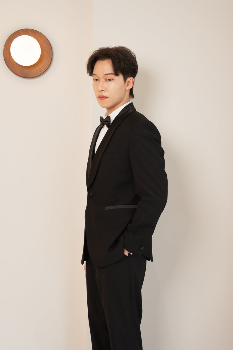 Men Suit Black (3166)