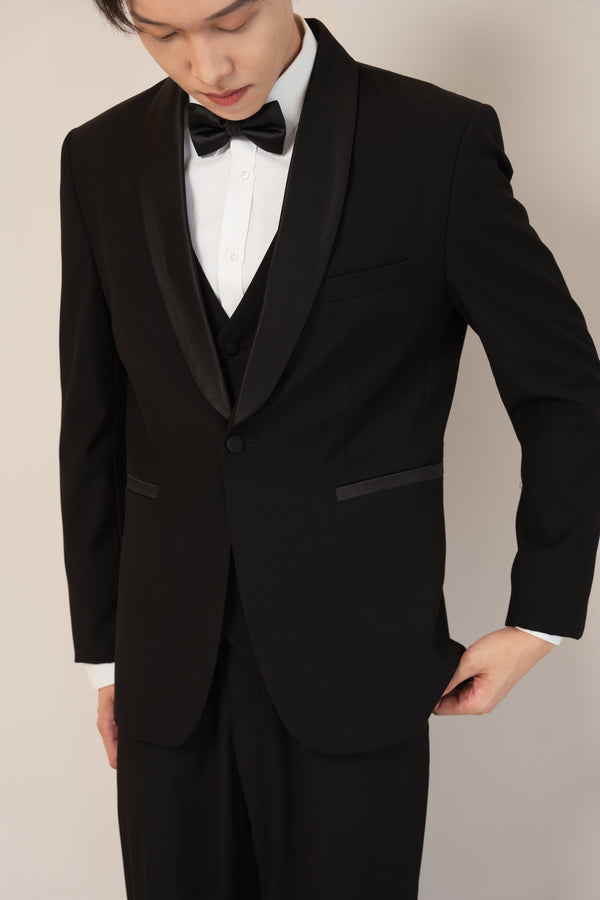 Men Suit Black (3166)
