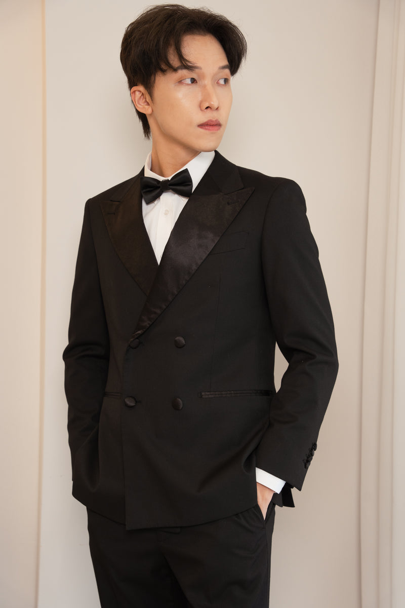 Men Suit Tux Black (LF01206)