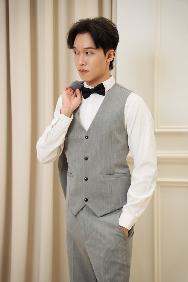 Men Suit Light Grey (JK9823)
