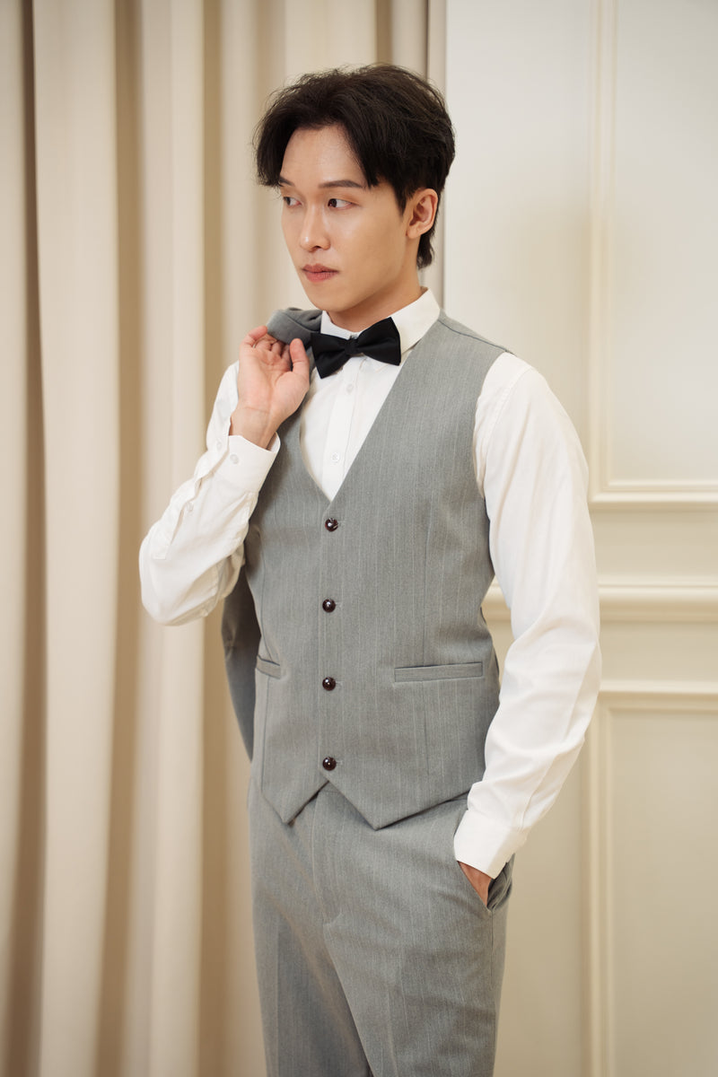 Men Suit Light Grey (JK9823)