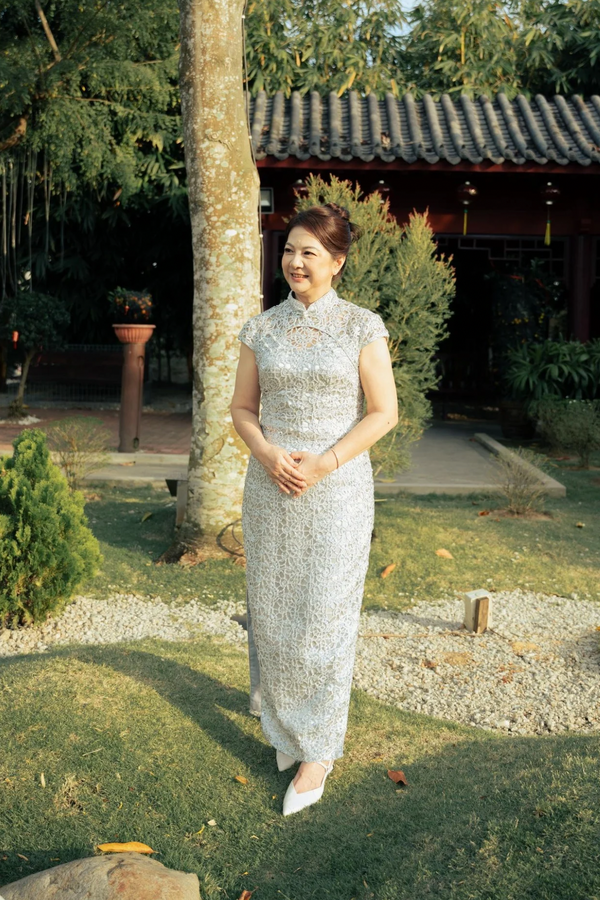 Silver Cheongsam