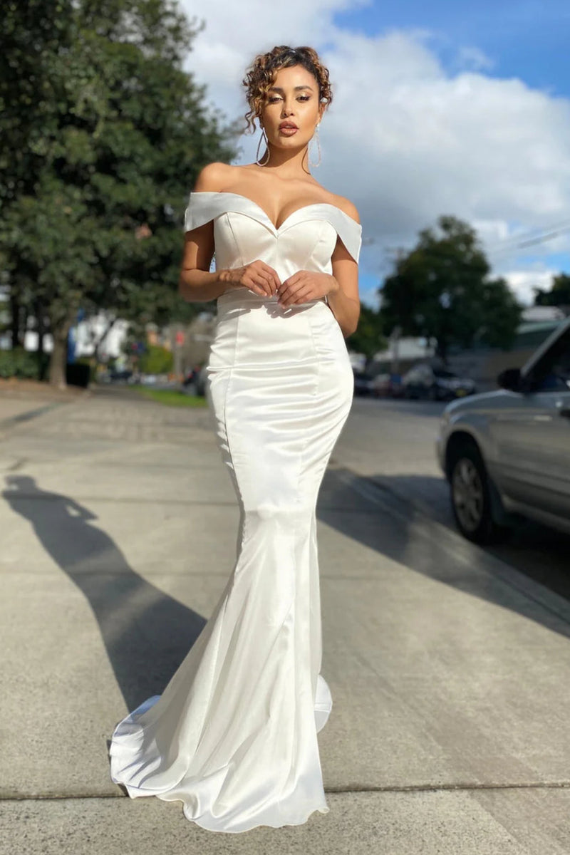 JA Jace White Gown