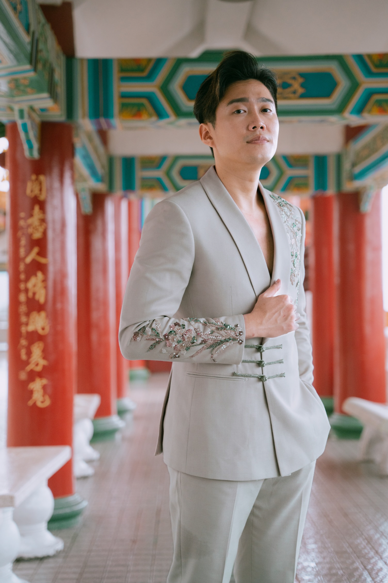 JB Oriental Beige Men Coat (T255)