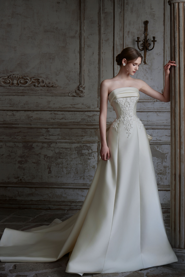 S Snow Poem Satin Couture