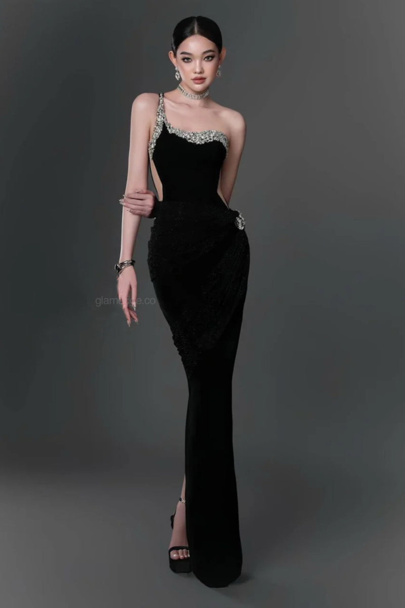 VD BD Alexa Black Gown