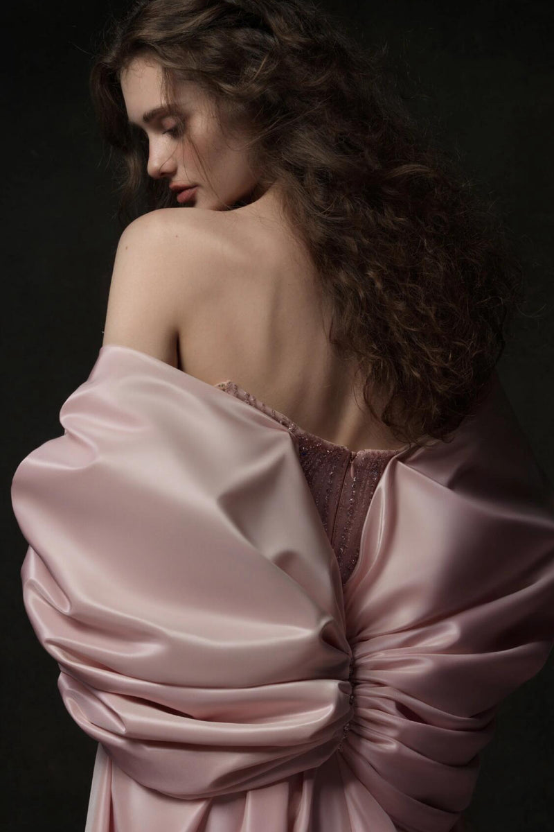 LP Luise Furry Pink Gown