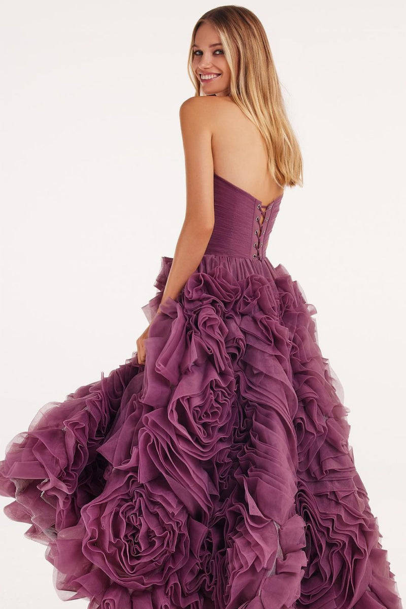 Milla Aubrey Midi Purple Gown