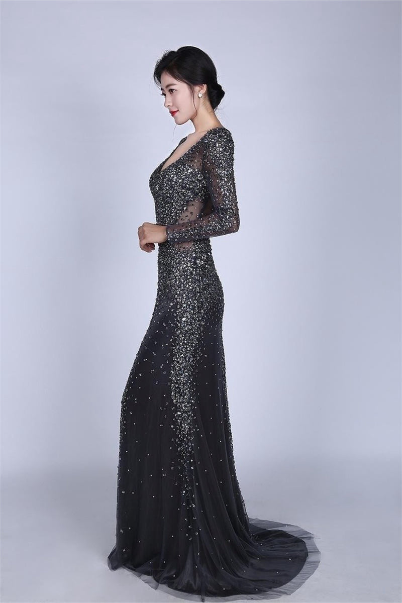 Midnight Constellation Gown GlamEdge Dress & Gown Midnight Constellation Gown GlamEdge Dress & Gown