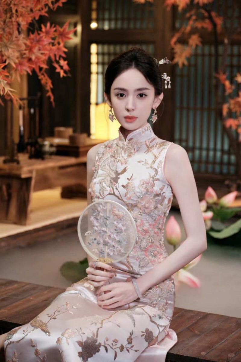 SC Nezer Pink Cheongsam