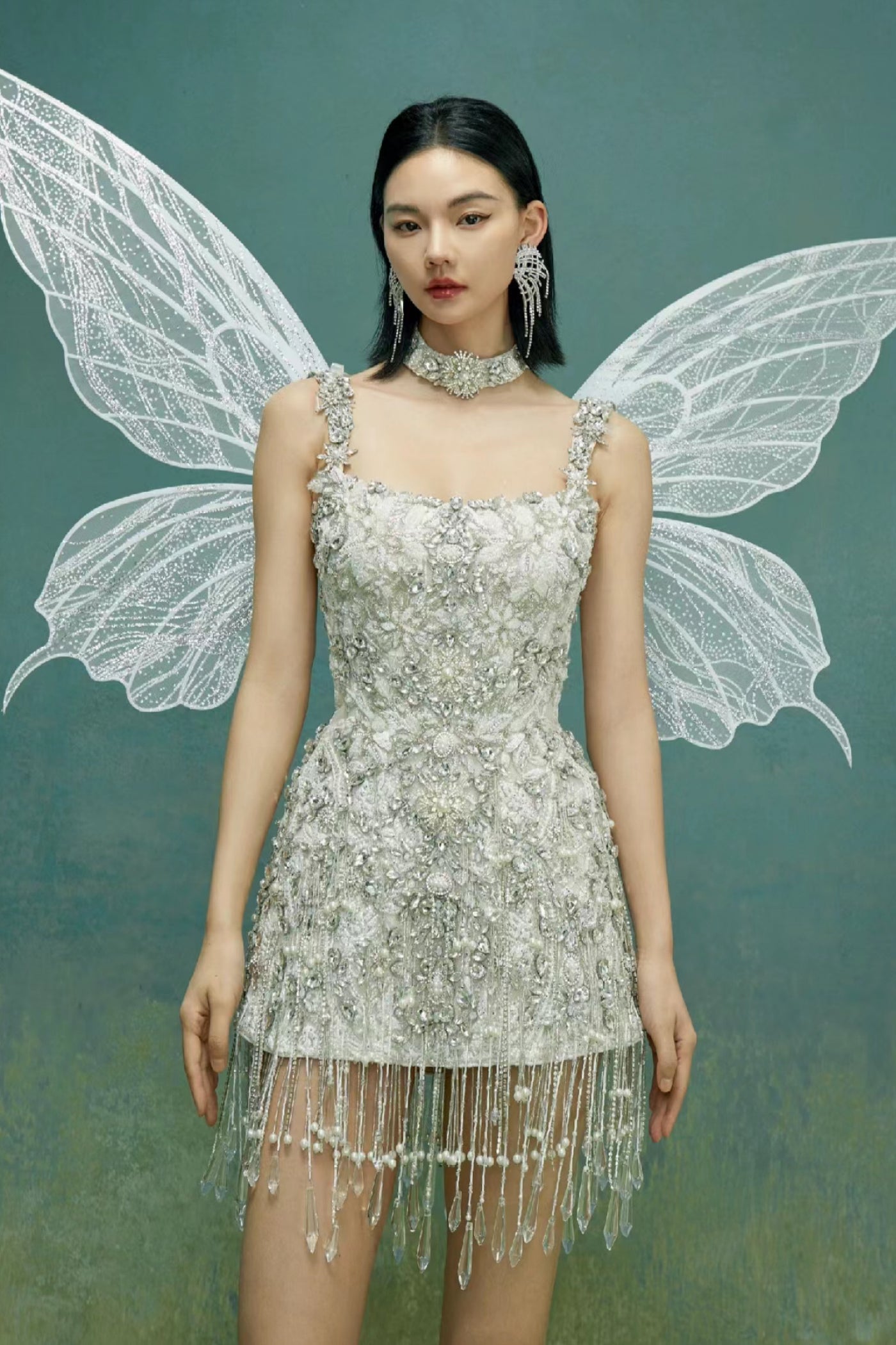 SC Faith Fairy White Mini Gown GlamEdge Dress & Gown SC Faith Fairy White Mini Gown GlamEdge Dress & Gown