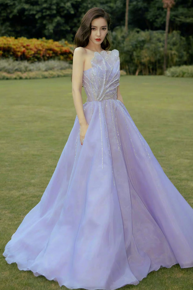 Eirene Purple Gown
