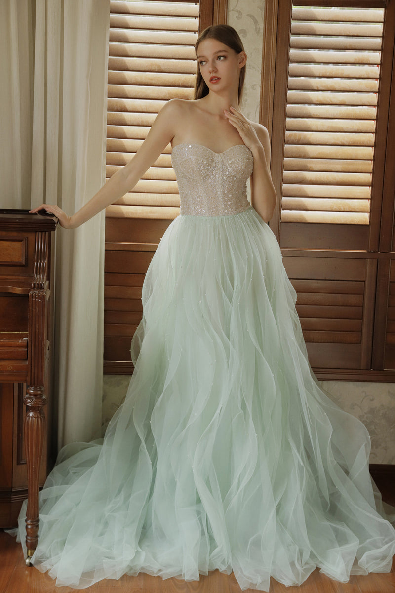 CS Echoey Lime Gown