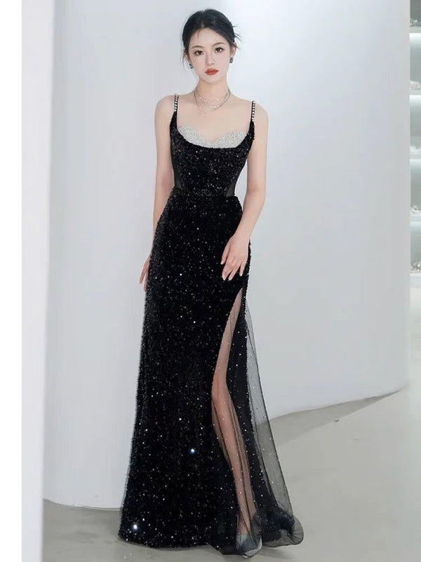 Anny Bow Sequin Gown