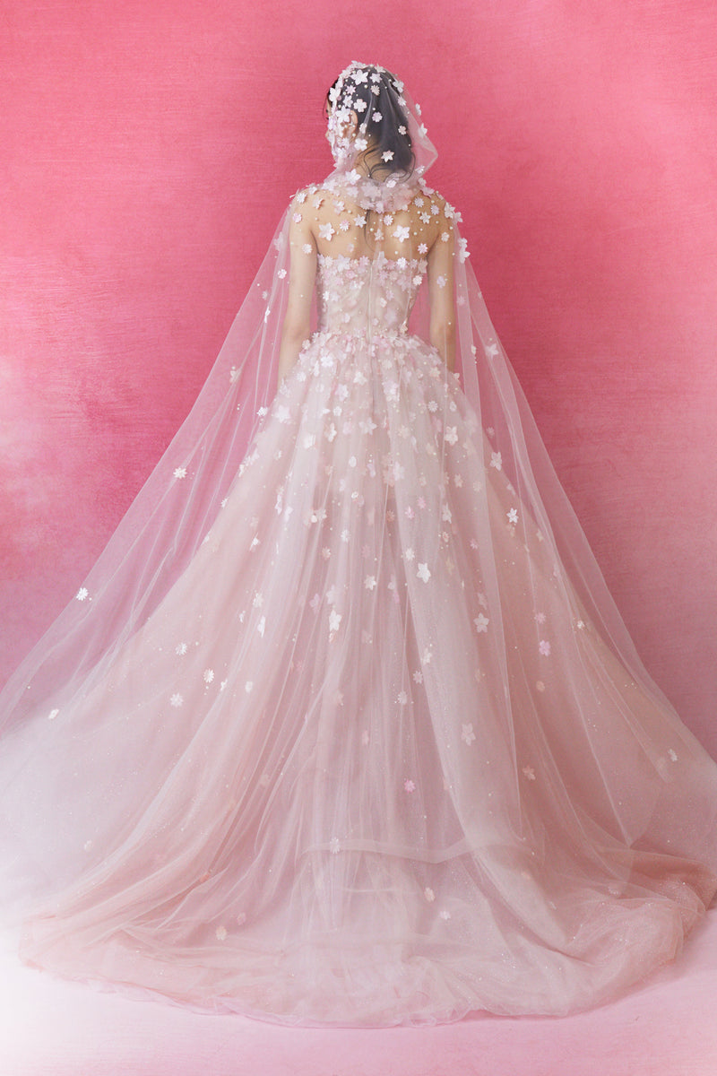 SC Rozelle Blossom Pink Floral Gown