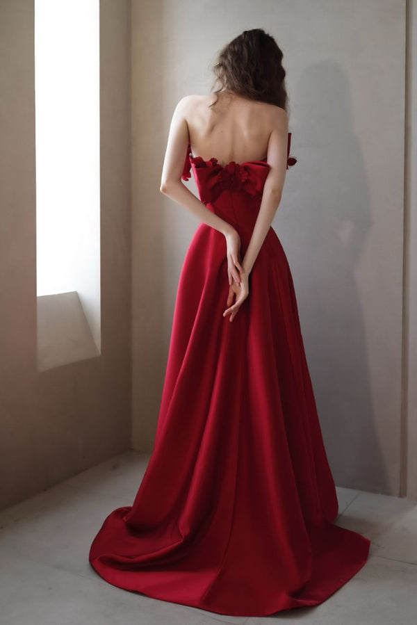 LP Tyson Floral Red Gown