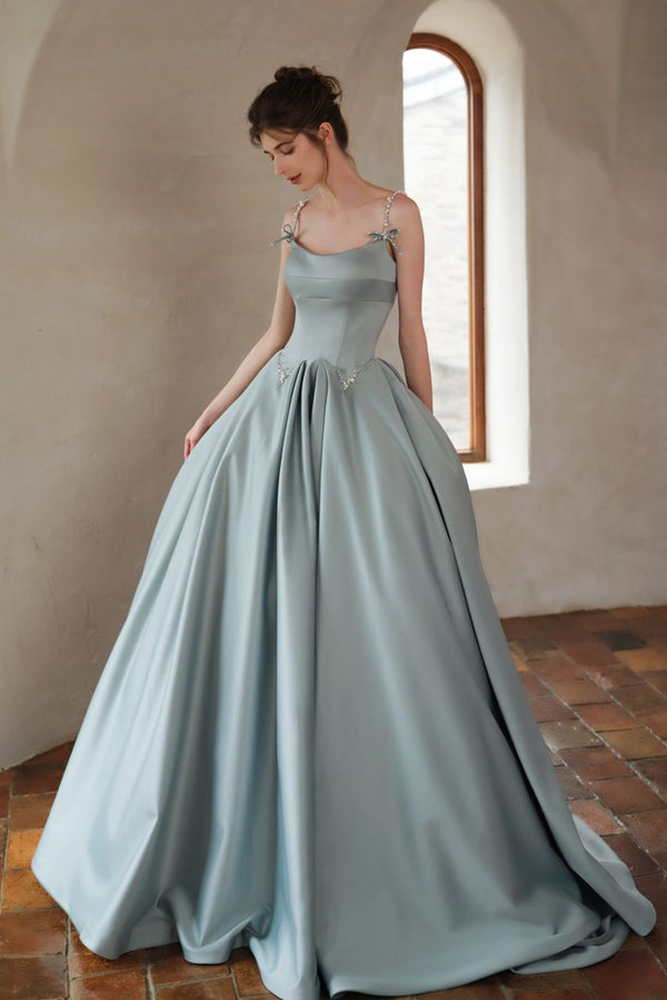 LP Yannis Ribbon Blue Ballgown